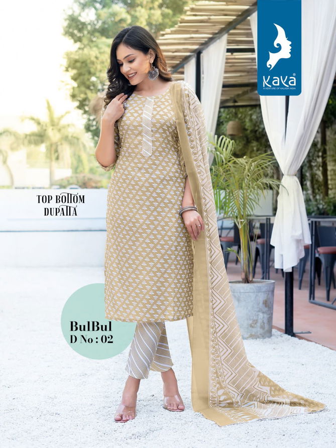 Bulbul By Kaya 01-08 Readymade Salwar Suits Catalog